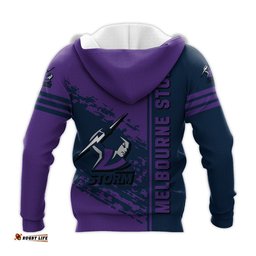 melbourne storm hoodie quarter style nrl