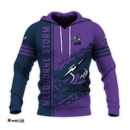 melbourne storm hoodie quarter style nrl