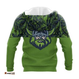 canberra raiders hoodie coconut tree nrl