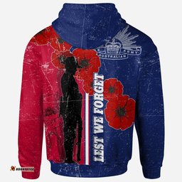 ANZAC Day Hoodie Rememberance Day