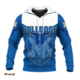 canterbury bankstown bulldogs hoodie drinking style nrl