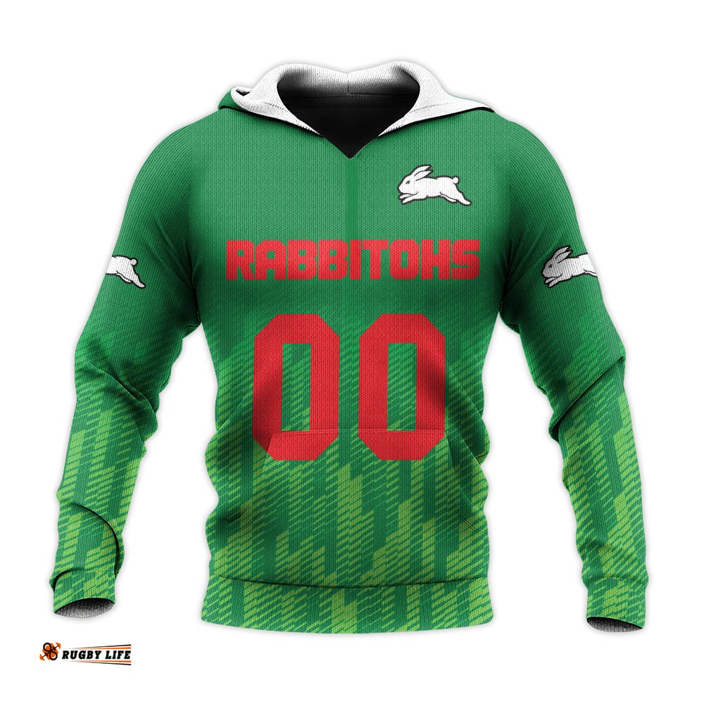 south sydney rabbitohs hoodie logo sport ombre nrl
