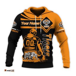 wests tigers hoodie personalized pentagon style nrl