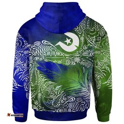 torres strait islander hoodie feather torres aether bn15t