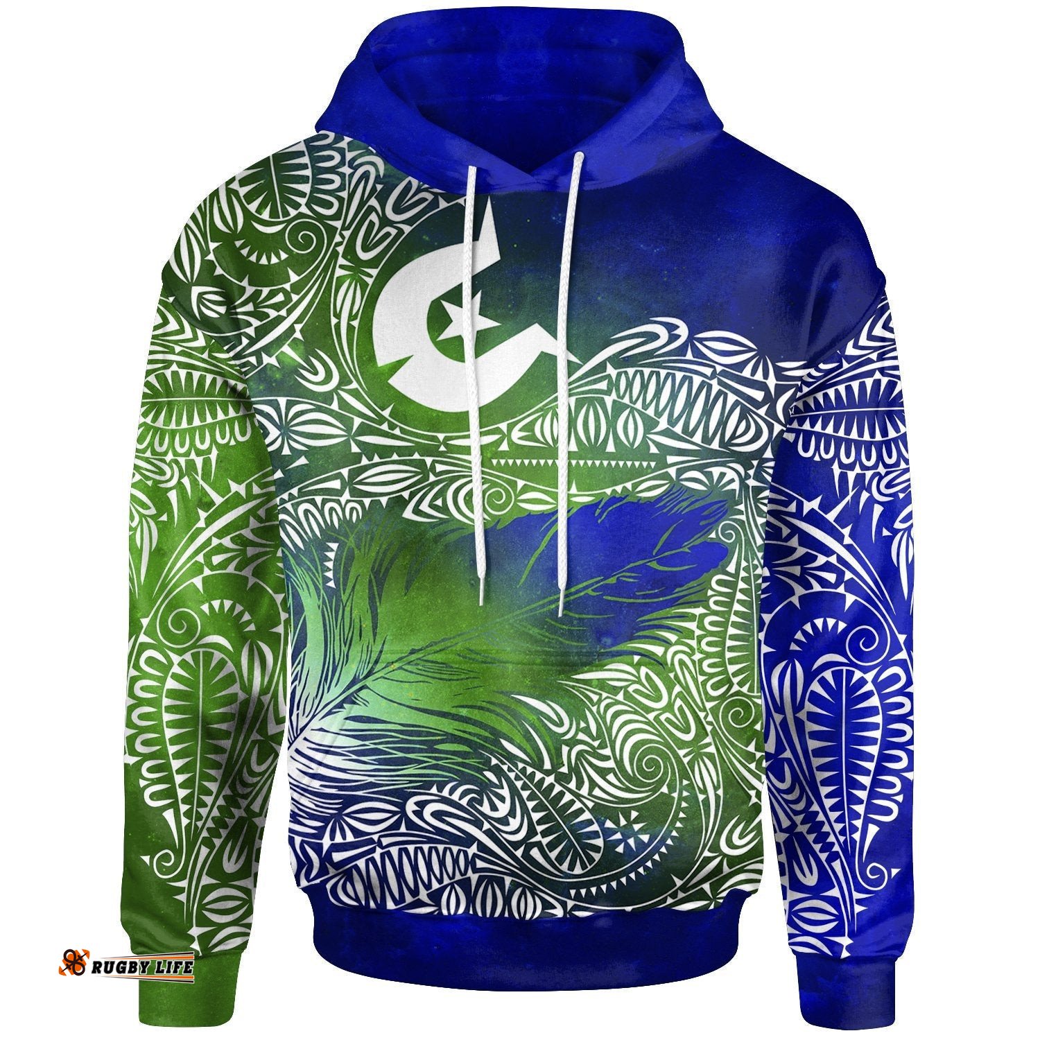 torres strait islander hoodie feather torres aether bn15t