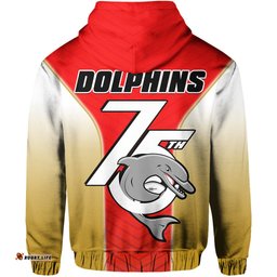 dolphins rugby hoodie since 1947 dynamic version