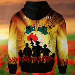 And New Zealand ANZAC Day Hoodie ANZAC Memories