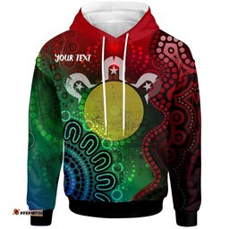 NAIDOC Week Personalised Hoodie Inspiration Of Indigenous Art
