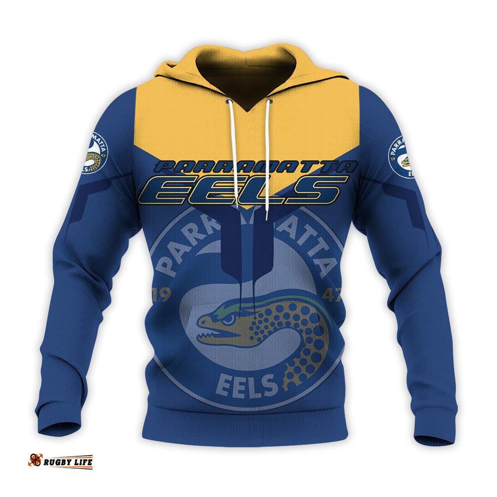 parramatta eels hoodie drinking style nrl