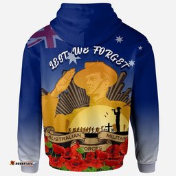 Hoodie Australia ANZAC Day And Soldier