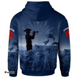 Navy ANZAC Hoodie Remembering Our Heroes
