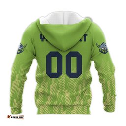 canberra raiders hoodie logo sport ombre nrl