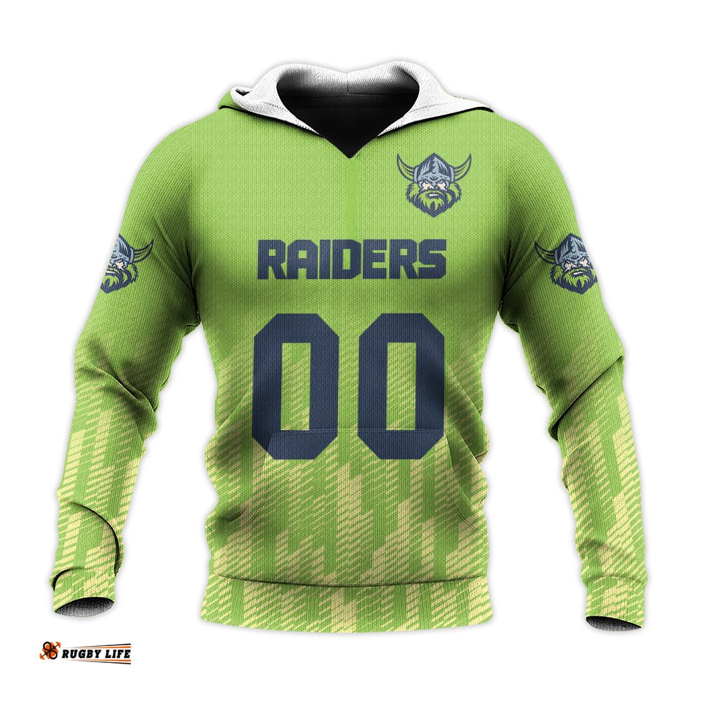 canberra raiders hoodie logo sport ombre nrl