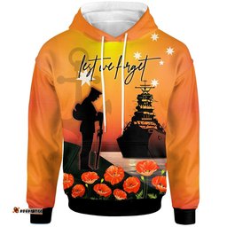 ANZAC Hoodie Australian Navy ANZAC