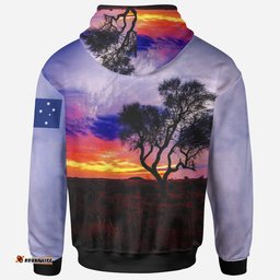 Hoodie Australia Sky View, The forest is Growing Unisex