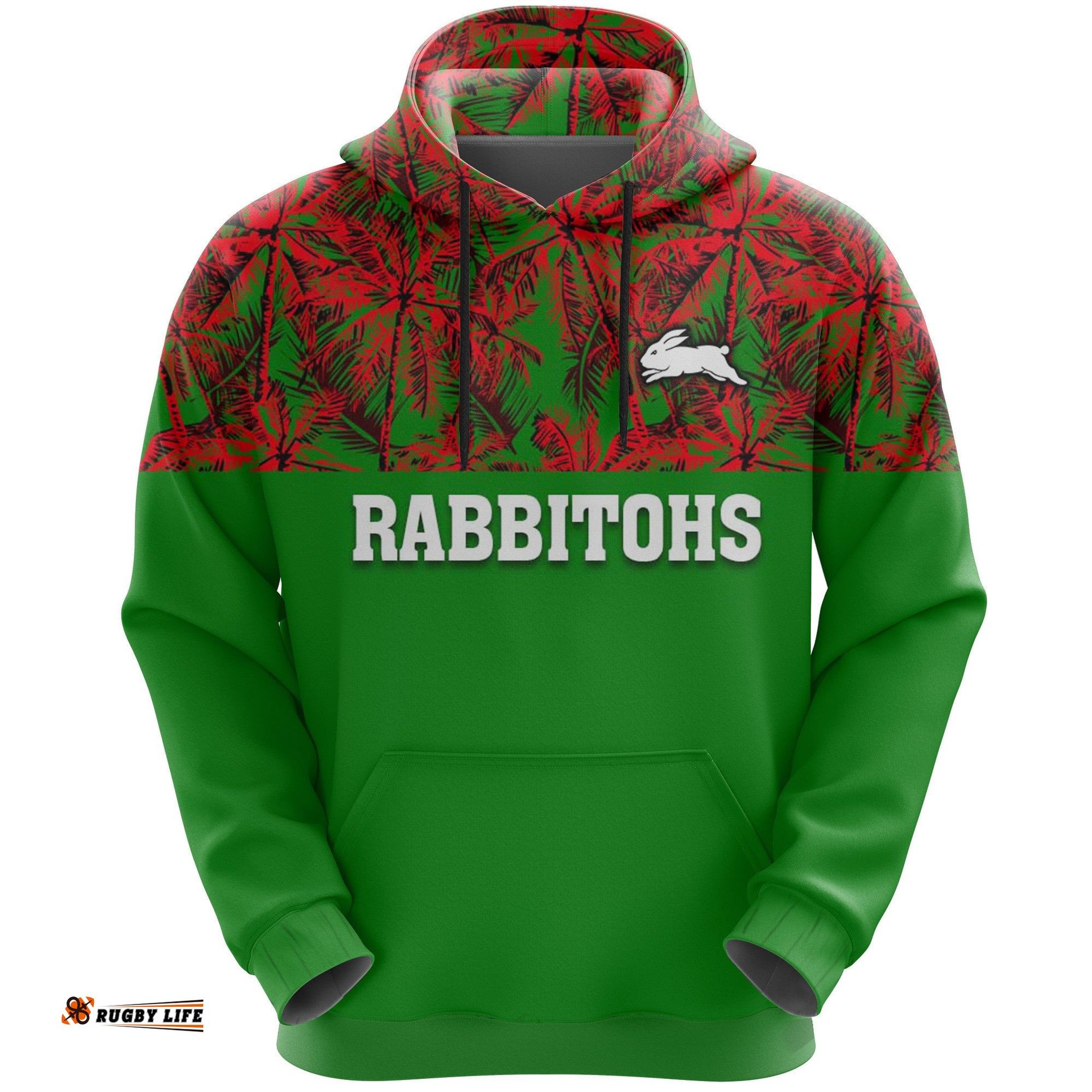 south sydney rabbitohs coconut hoodie nrl