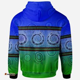 Hoodie Turtle With Dhari Mask Snake Patterns