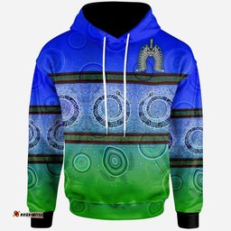 Hoodie Turtle With Dhari Mask Snake Patterns