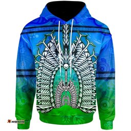 Hoodie Turtle Background With Dhari Mask