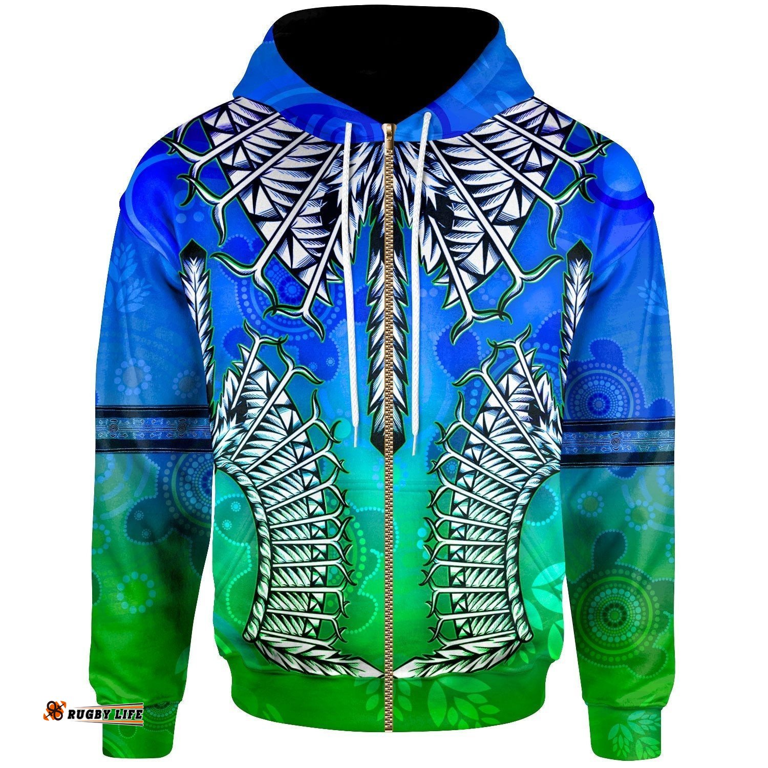 Zip Hoodie Turtle With Dhari Mask Ver 02