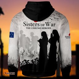 ANZAC Day Hoodie Sisters Of War