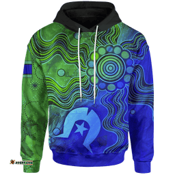 Aboriginal Hoodie, Torres Strait Islands Flag