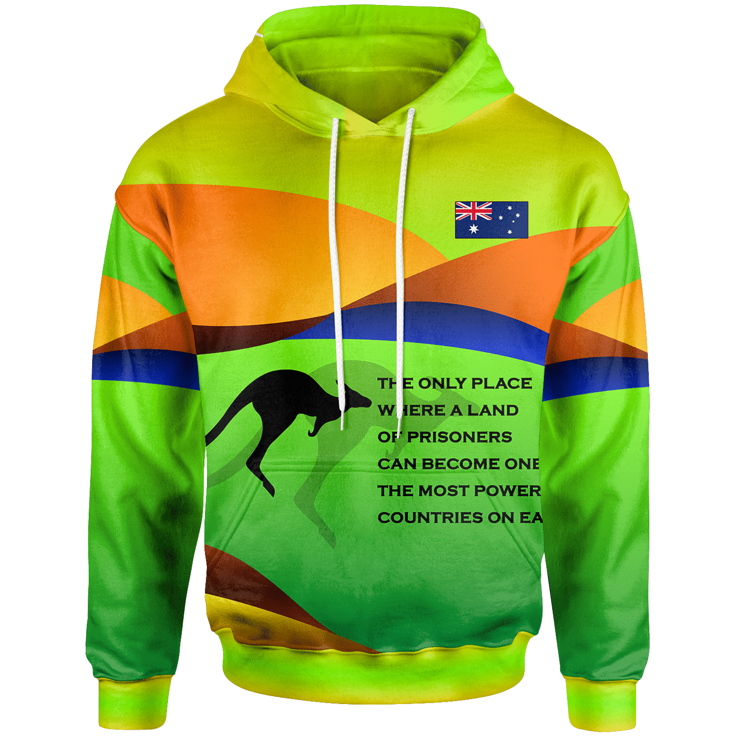 Hoodie National Color of Australia