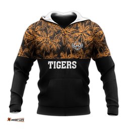 wests tigers hoodie coconut tree nrl