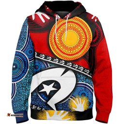 hoodie australian naidoc aboriginaland torres strait islands flags