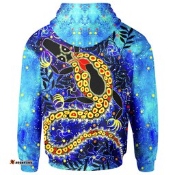 Aboriginal Hoodie Indigenous Crocodile