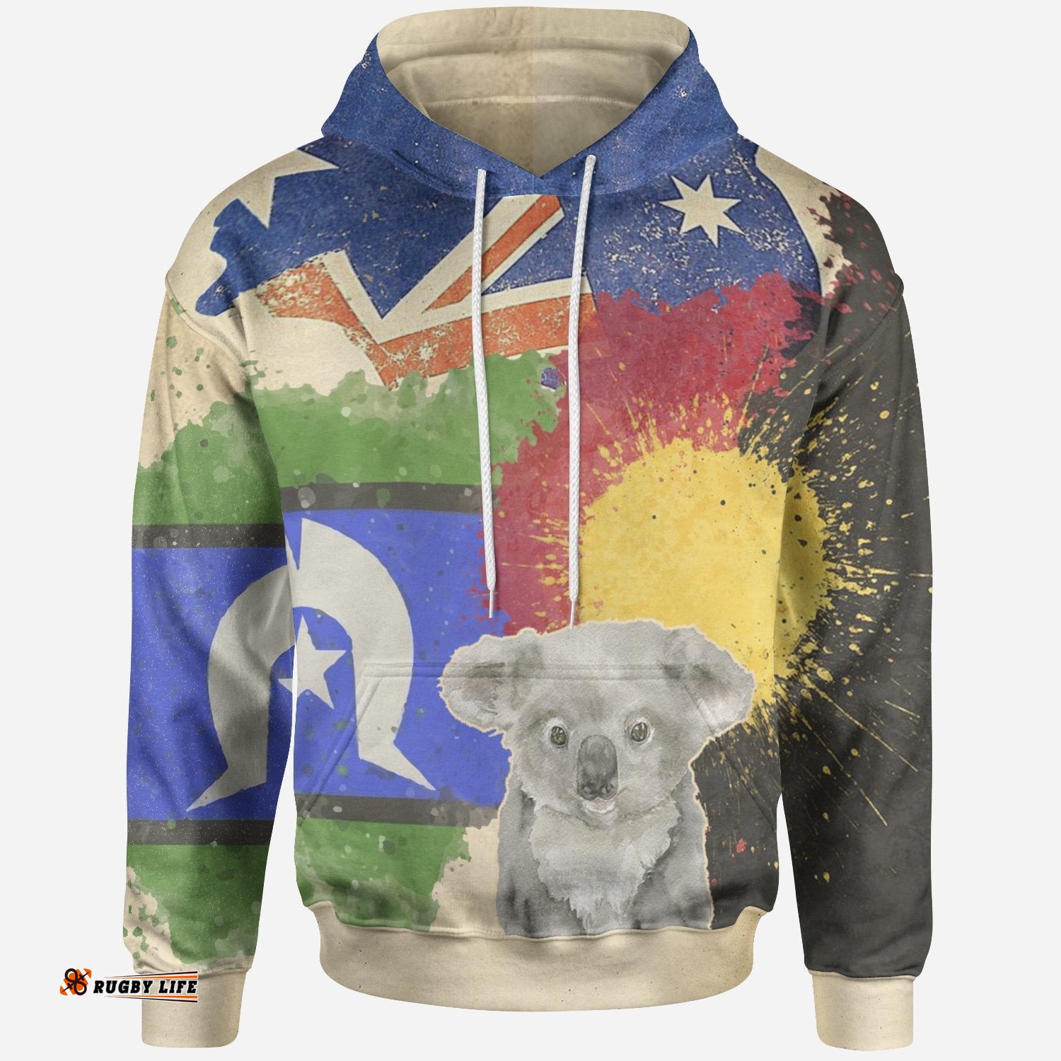 Hoodie Flag Combination with Koala