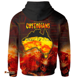 Aboriginal Hoodie Anangu Custodians