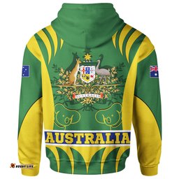 Hoodie Australian Coat Of Arms Hoodie Koala