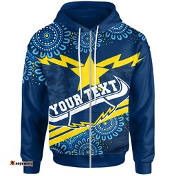 cowboys rugby hoodie custom aboriginal cowboys hoodie rlt13