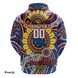 custom adelaide crows naidoc week 2024 hoodie mascot football dt02