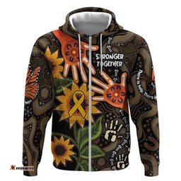 australia indigenous hoodie you are not alone