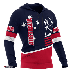 Hoodie Kangaroo Symbol Hoodie Australia Aussie Southern Cross Unisex