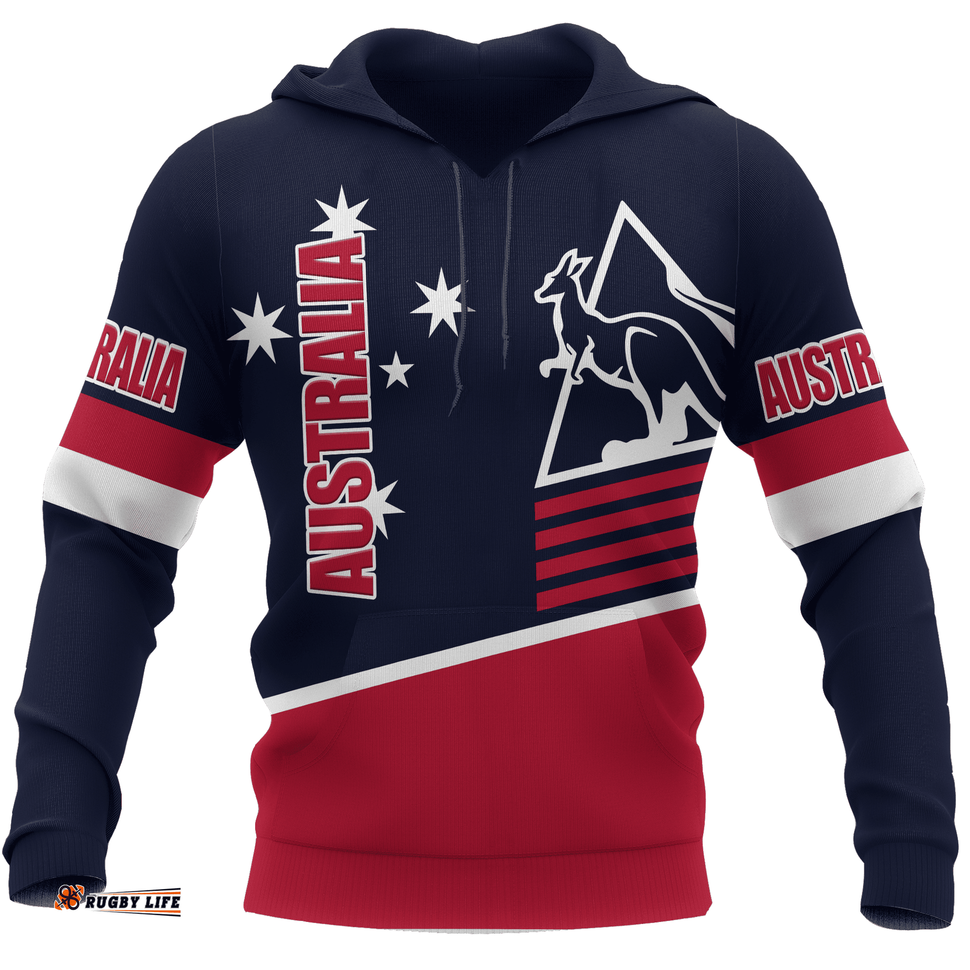 Hoodie Kangaroo Symbol Hoodie Australia Aussie Southern Cross Unisex