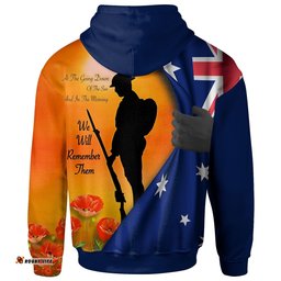 ANZAC Hoodie We Will Remember Them Ver02