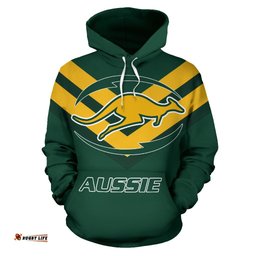 Hoodie Kangaroo Hoodie Rugby Aussie Unisex