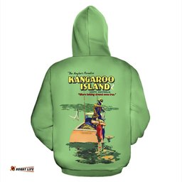 Hoodie Fisherman Hoodie Landscape Art All Over Print Unisex