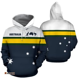 Hoodie Southern Cross Australia Hoodie Athletic Spirit Unisex