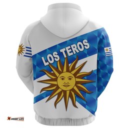 Uruguay Rugby Hoodie Los Teros Sporty Style