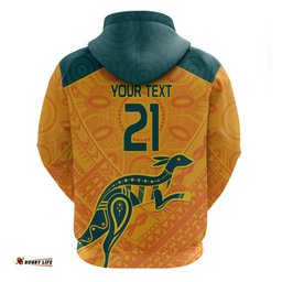 custom australia rugby hoodie summer paris 2024