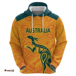 custom australia rugby hoodie summer paris 2024