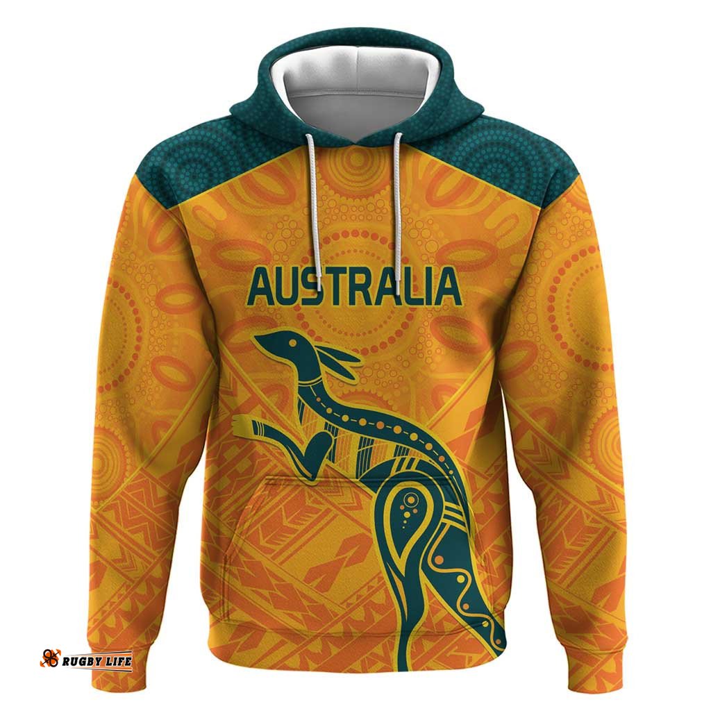 custom australia rugby hoodie summer paris 2024