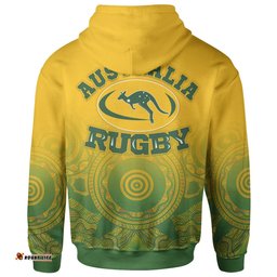 Aboriginal Hoodie, Australia Rugby and Coat Of Arms