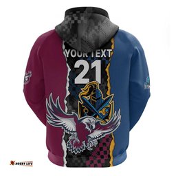titans and manly eagle hoodie rugby together sporty style