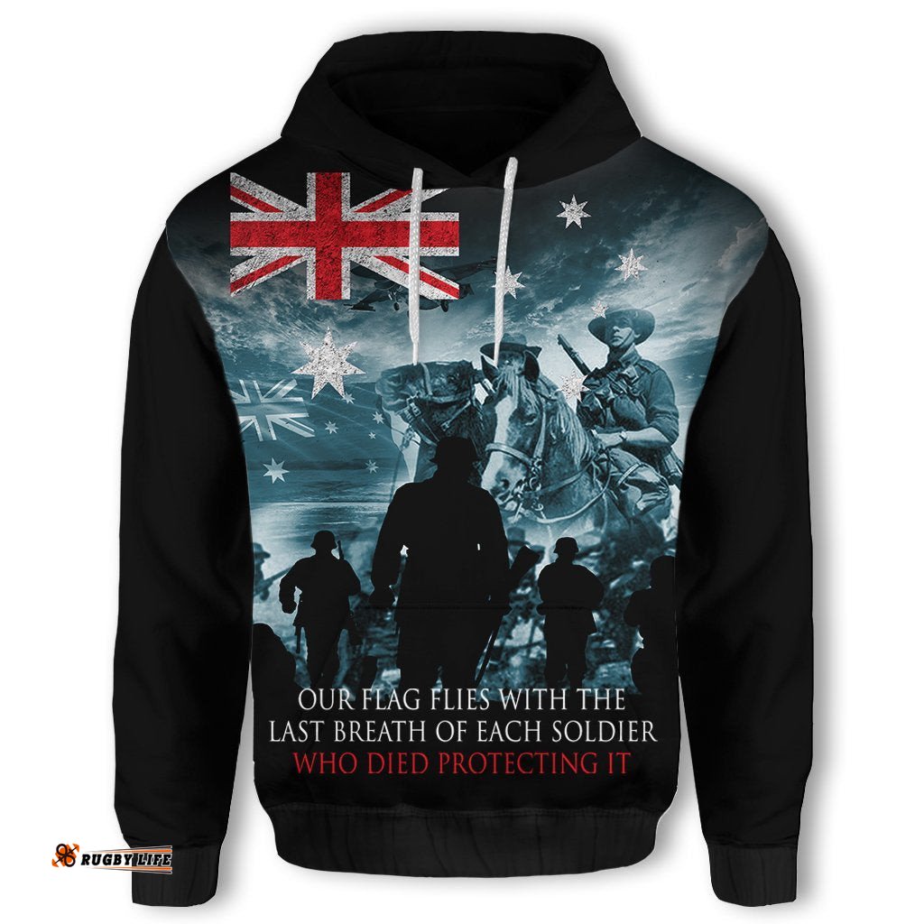 ANZAC Day , Hoodie Brave Spirit Pullover Hoodie