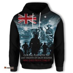 ANZAC Day , Hoodie Brave Spirit Pullover Hoodie